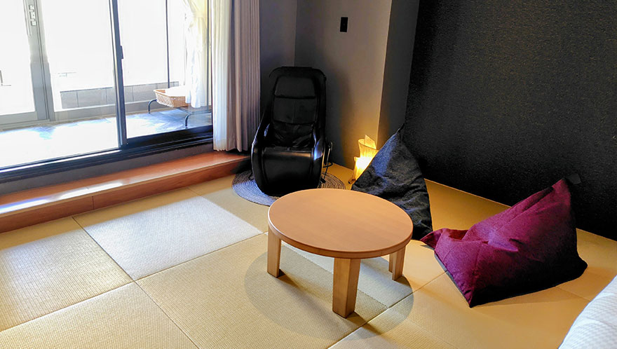 露天風呂付モダン和室